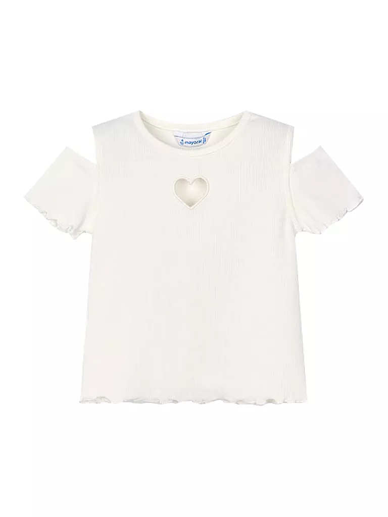 MAYORAL | T-shirt da ragazza | Crema
