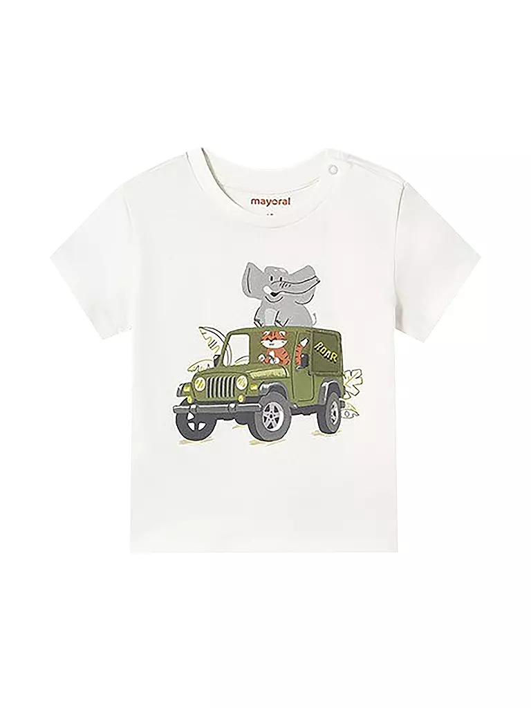 MAYORAL | T-shirt neonato | Bianco