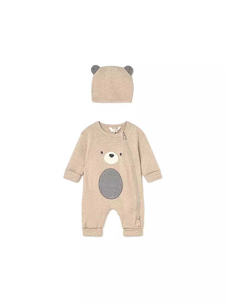 MAYORAL | Tutina con cappello per neonato | Beige