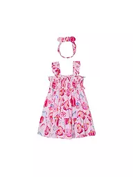 MAYORAL | Vestito da bambina con fascia per capelli | Rosa