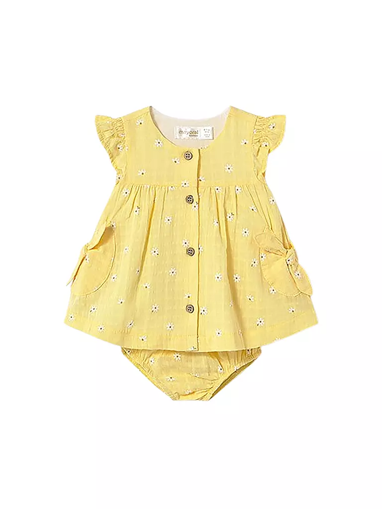 MAYORAL | Vestito neonata | Giallo