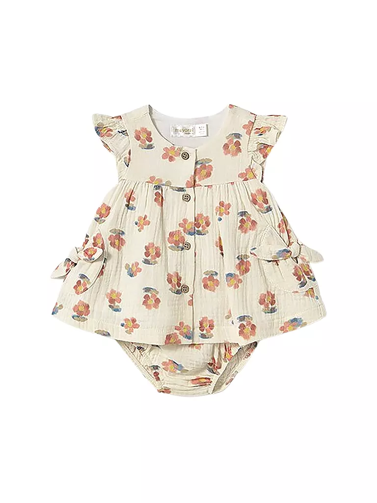 MAYORAL | Vestito neonata | Beige