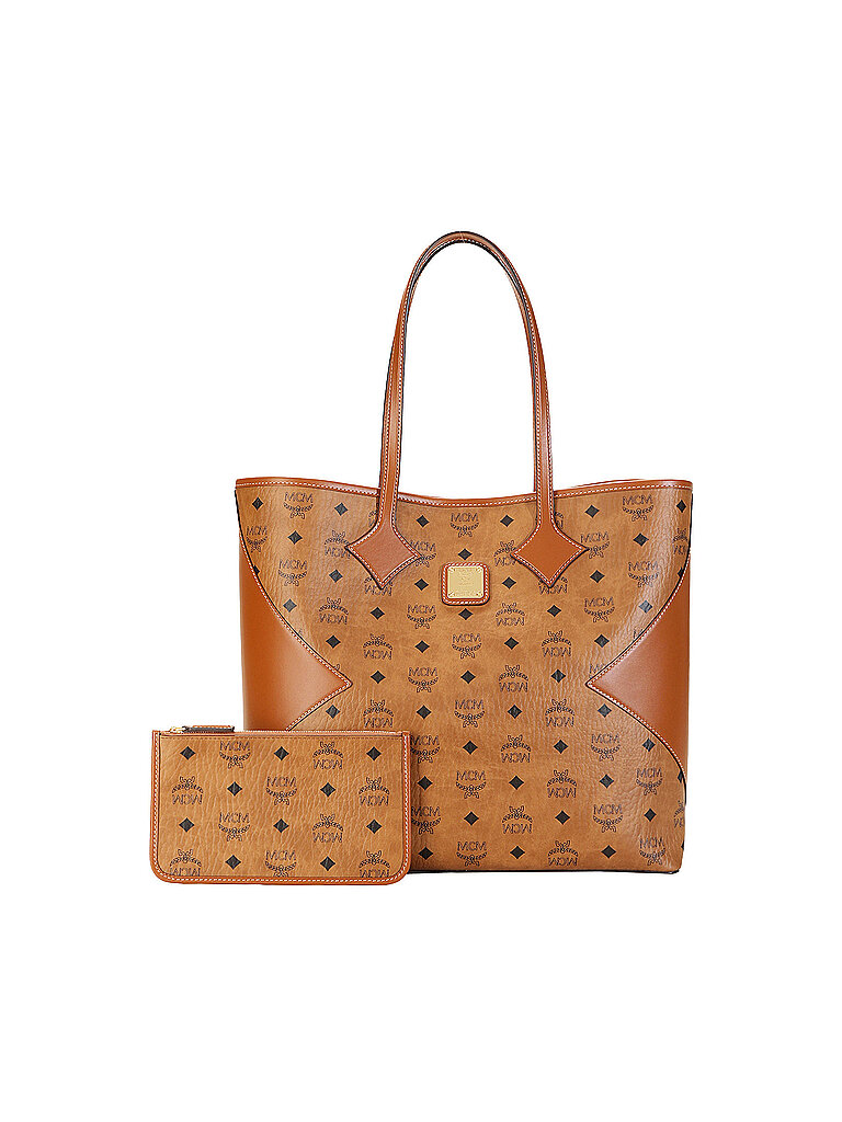 Borsa in pelle - Shopper DIA VI Large marrone chiaro