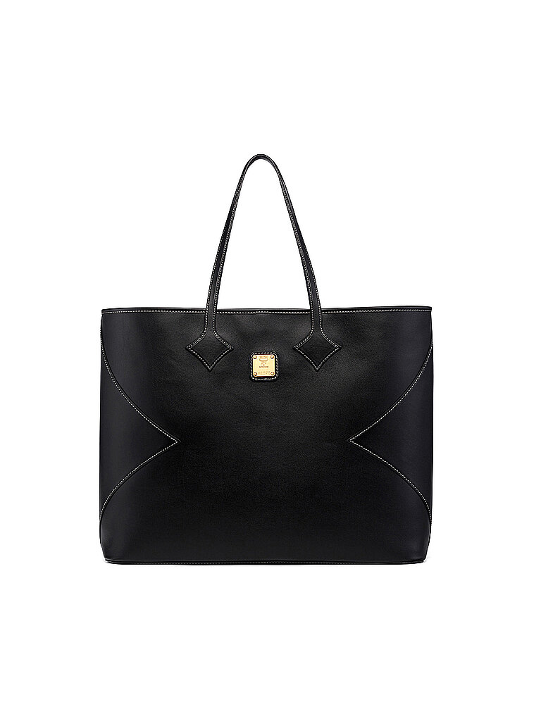 Borsa in pelle - Shopper DIA Xlarge nero