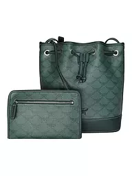 MCM | Borsa - Bucket Bag HIMMEL Medium | Petrolio