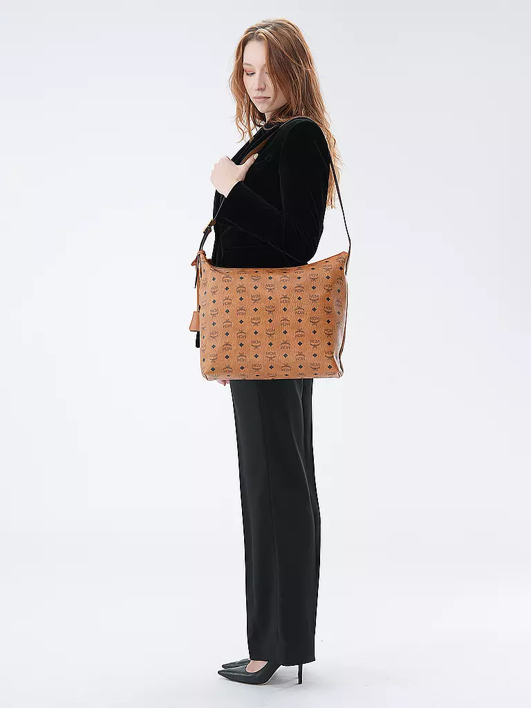 MCM | Borsa - Hobo Bag AREN Large | Marrone