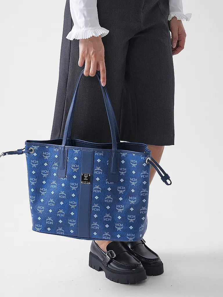 MCM | Borsa - Shopper LIZ Medium | Blu