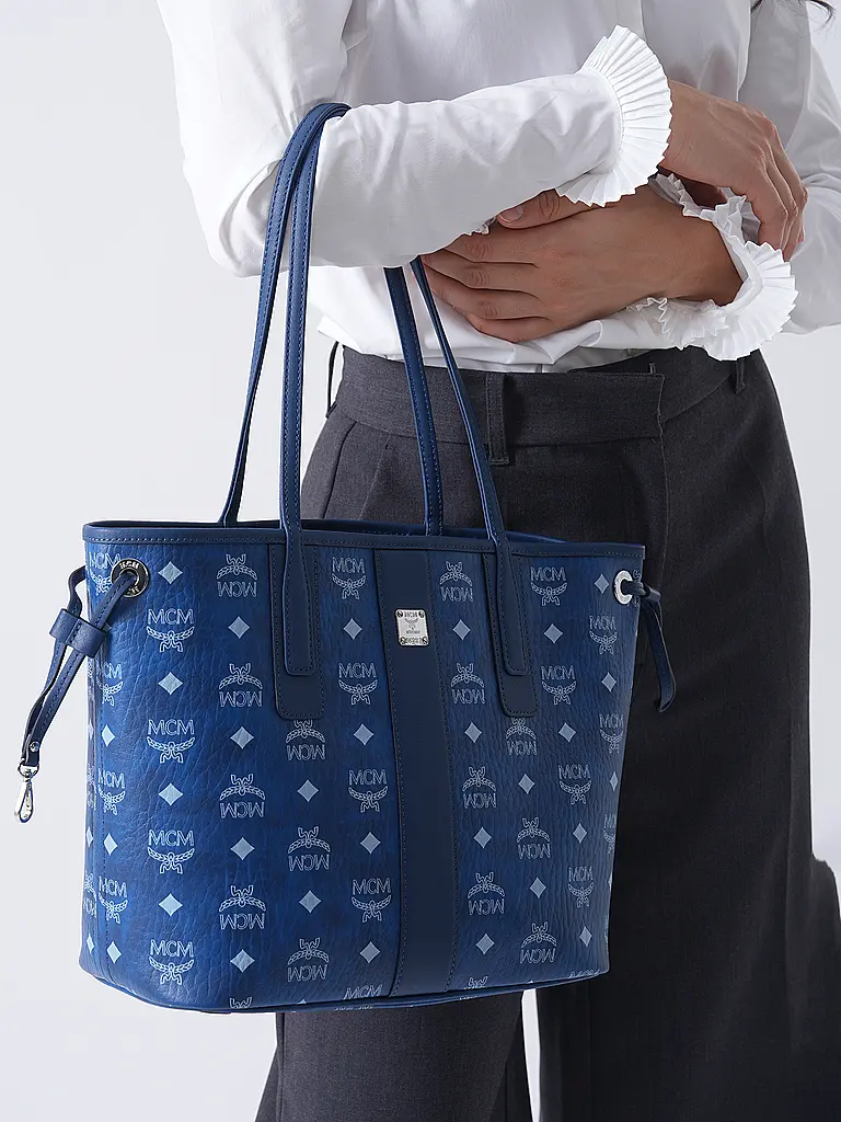 MCM | Borsa - Shopper LIZ Small | Blu