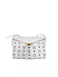 MCM | Borsa in pelle - Borsa a tracolla DIAMANT Small | Bianco