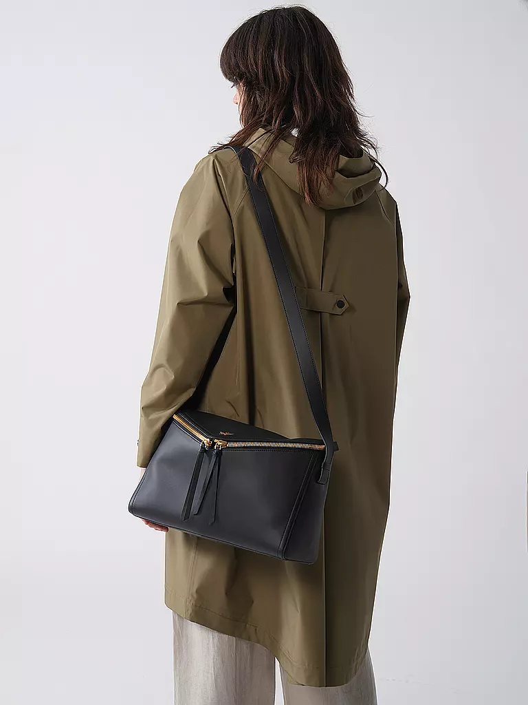MCM | Borsa in pelle - Borsa a tracolla DIAMANT | Nero