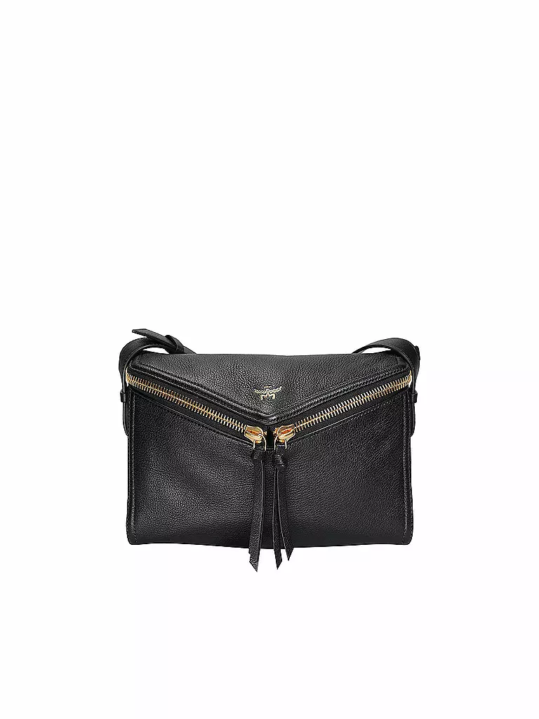 MCM | Borsa in pelle - Borsa a tracolla DIAMOND 3D Small | Nero