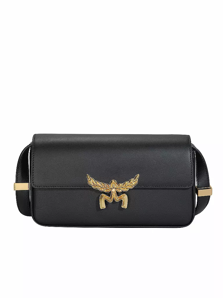 MCM | Borsa in pelle - Borsa a tracolla HIMMEL Small | Nero
