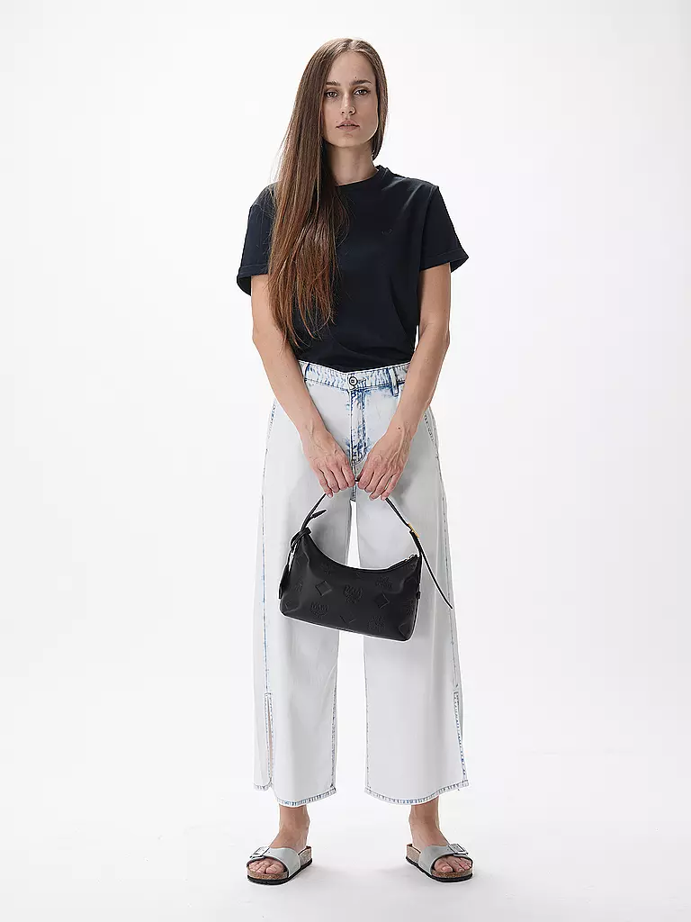 MCM | Borsa in pelle - Hobo AREN Small | Nero