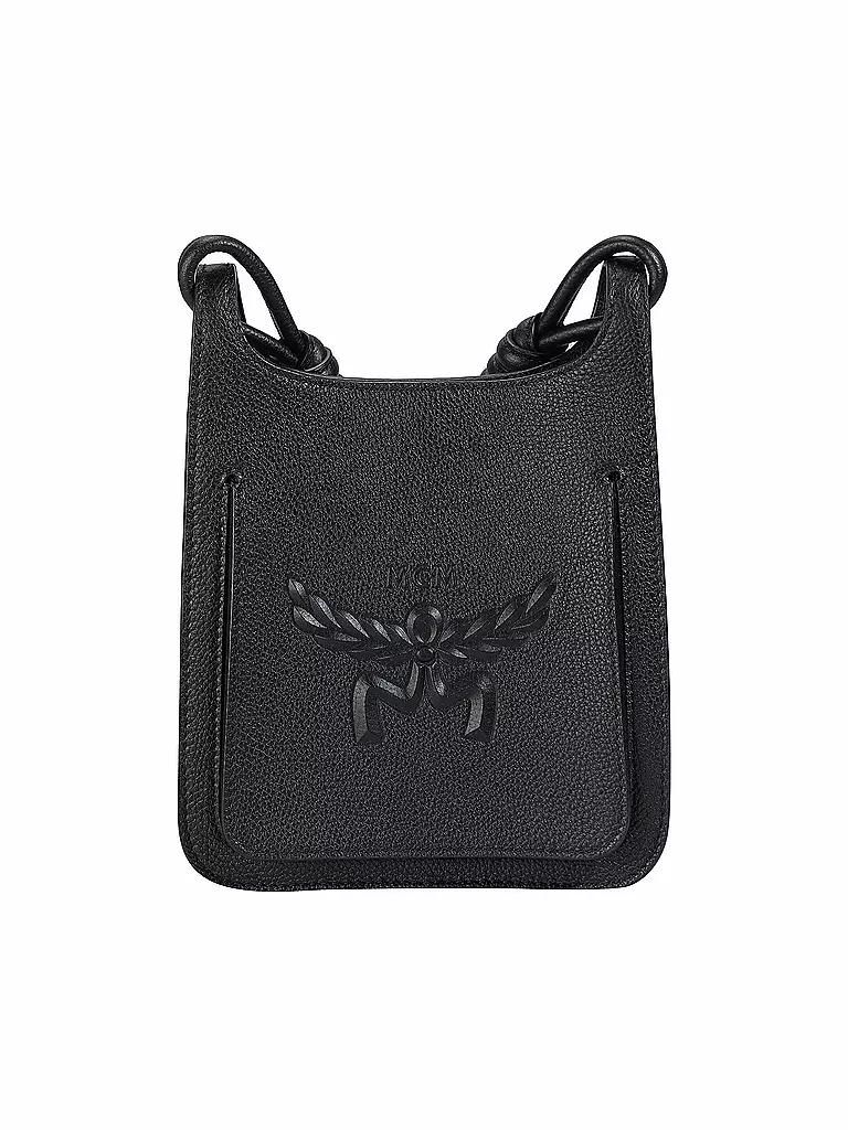MCM | Borsa in pelle - Hobo HIMMEL | Nero