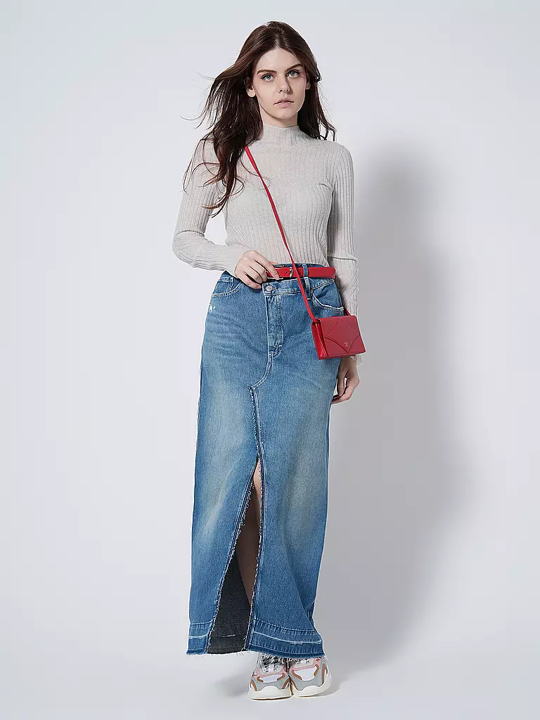 MCM | Borsa in pelle - Mini Bag DIAMOND Large | Rosso
