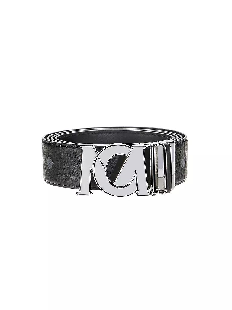 MCM | Cintura reversibile M-ART | Nero