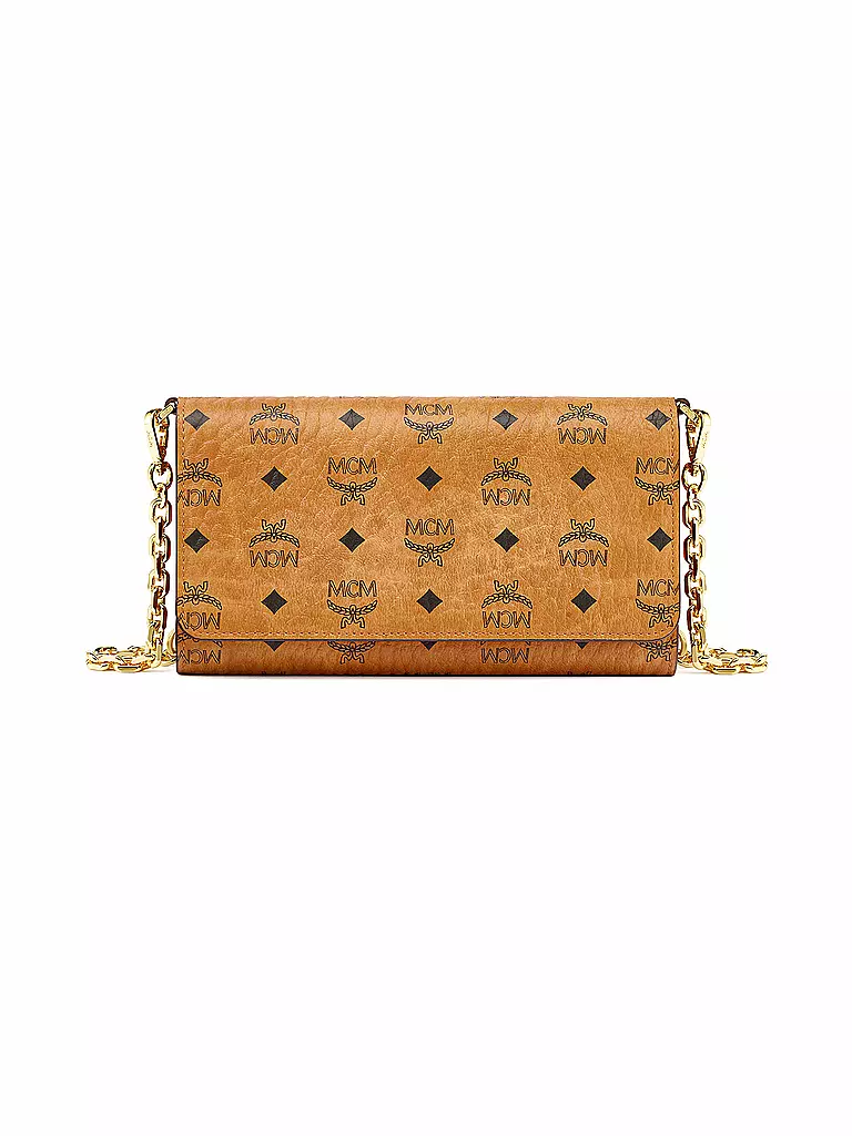 MCM | Custodia per cellulare con porta carte Visetos | Marrone