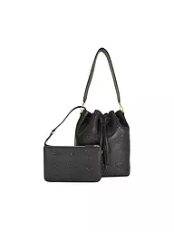MCM | Ledertasche - Bucket Bag DESSAU Medium  | Nero