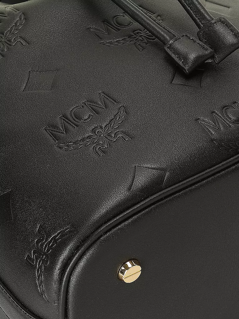MCM | Ledertasche - Bucket Bag DESSAU Medium  | Nero