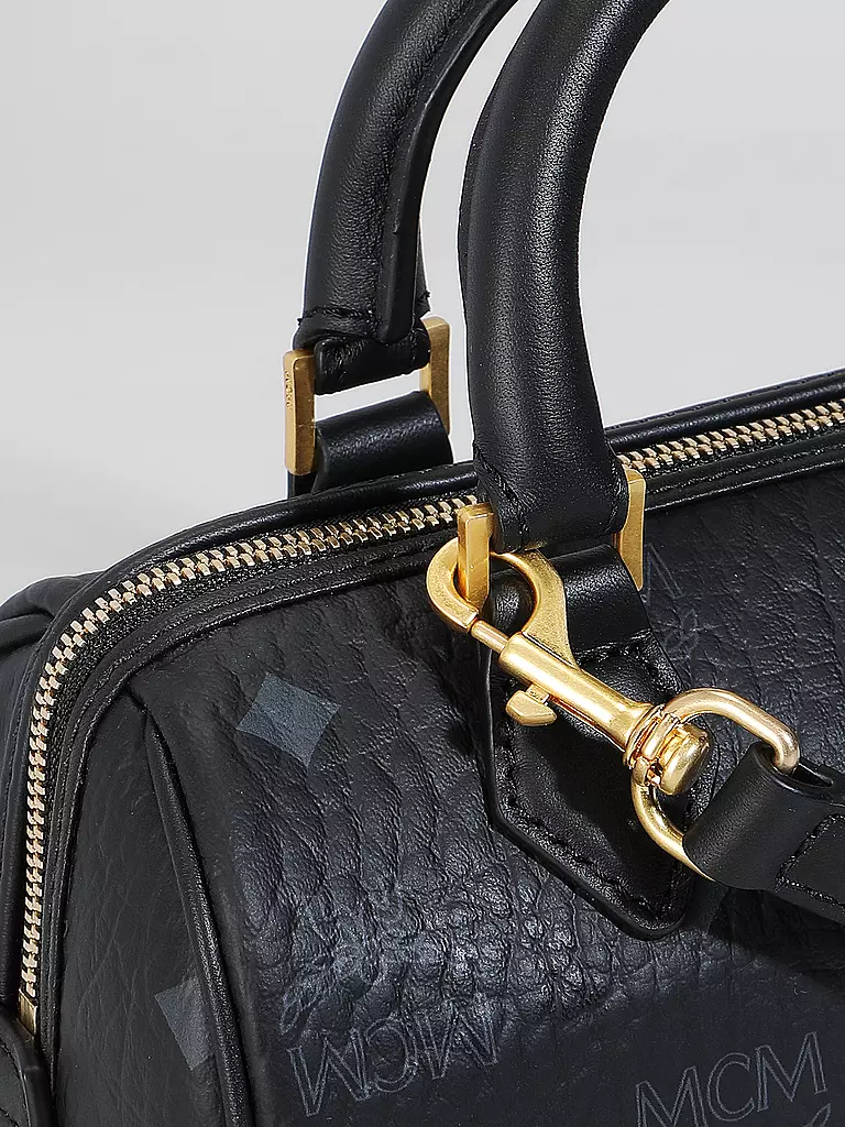 MCM | Ledertasche - Henkeltasche ELLA BOSTON | Nero