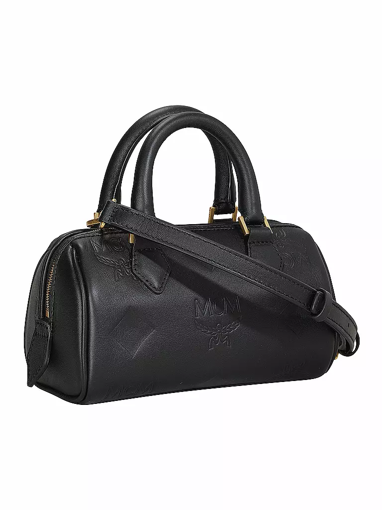 MCM | Ledertasche - Henkeltasche ELLA Small | Nero