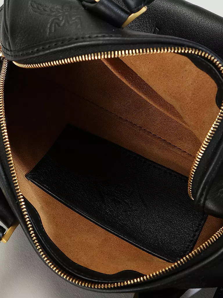 MCM | Ledertasche - Henkeltasche ELLA Small | Nero