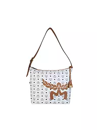 MCM | Ledertasche - Hobo AREN Large  | Bianco