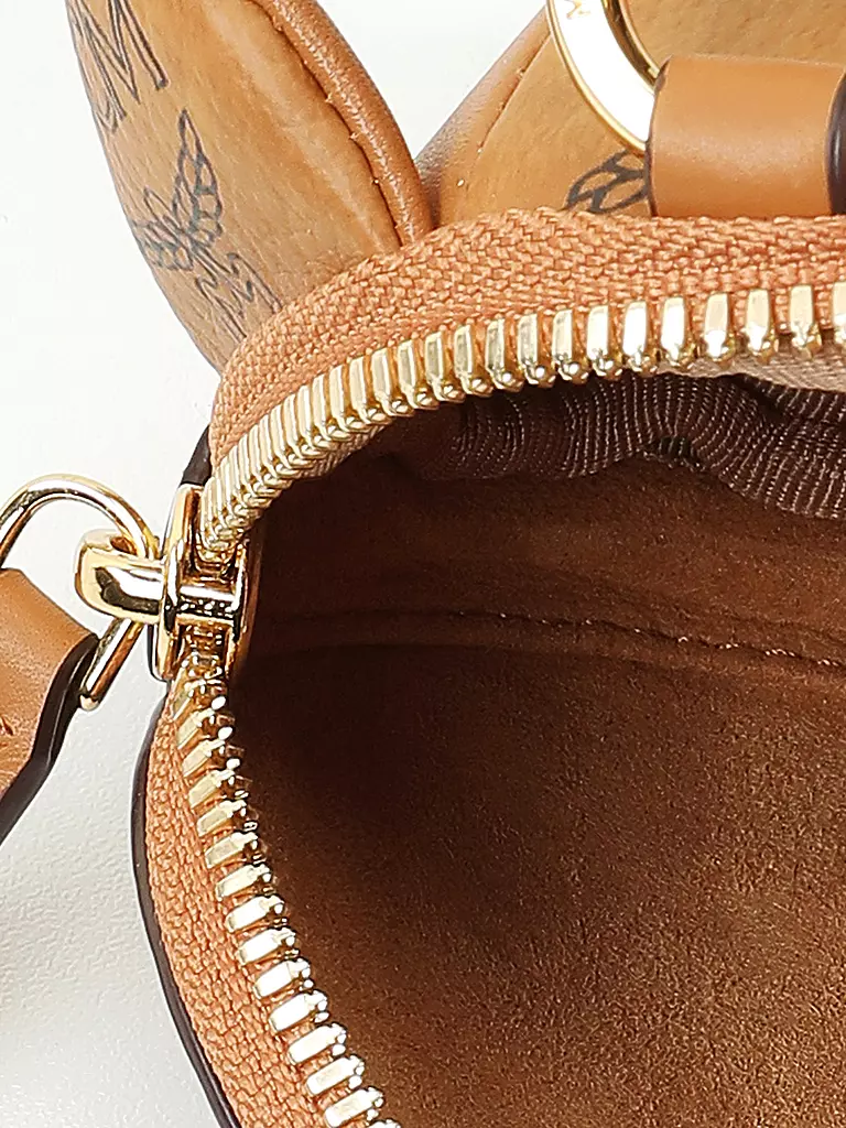 MCM | Ledertasche - Mini Bag AREN CHARM BEAR | Marrone