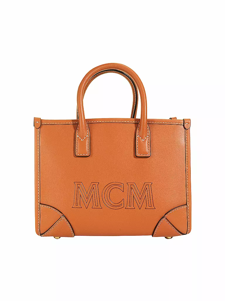 MCM | Ledertasche - Tote Bag MÜNCHEN MINI | Marrone