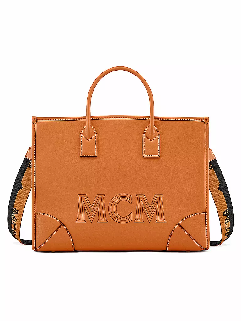 MCM | Ledertasche - Tote Bag MÜNCHEN | Marrone