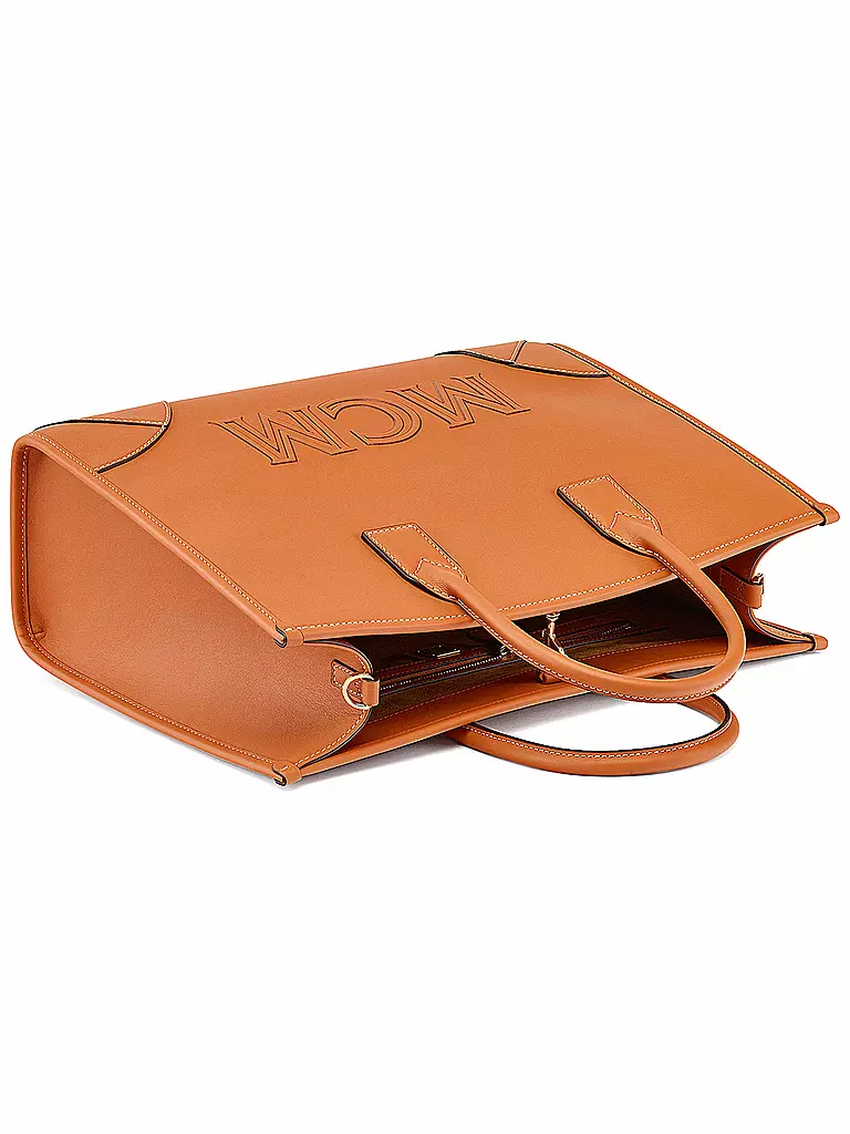 MCM | Ledertasche - Tote Bag MÜNCHEN | Marrone