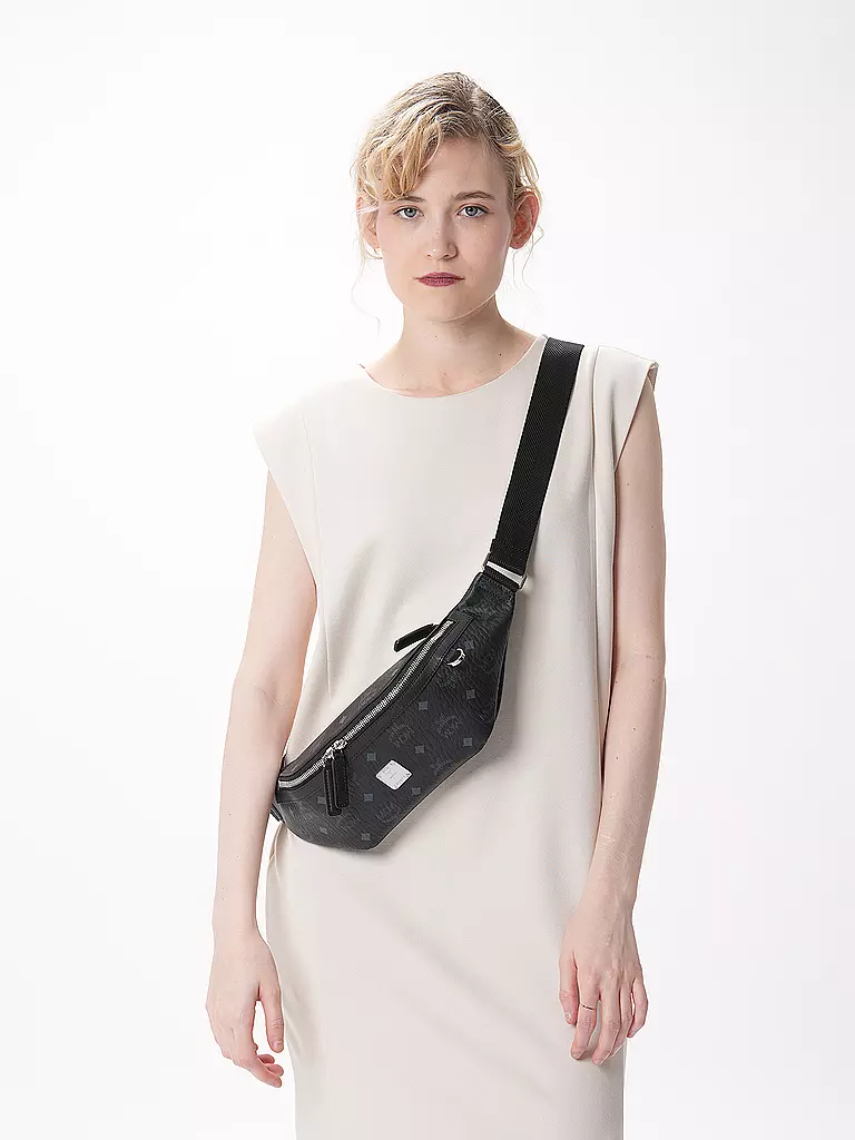 MCM | Marsupio Fursten Visetos | Nero