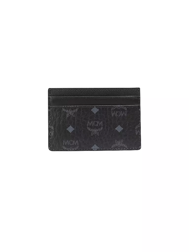 MCM | Porta badge - Porta carte Visetos Original Card Case Mini | Nero