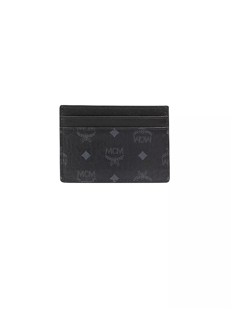 MCM | Porta badge - Porta carte Visetos Original Card Case Mini | Nero