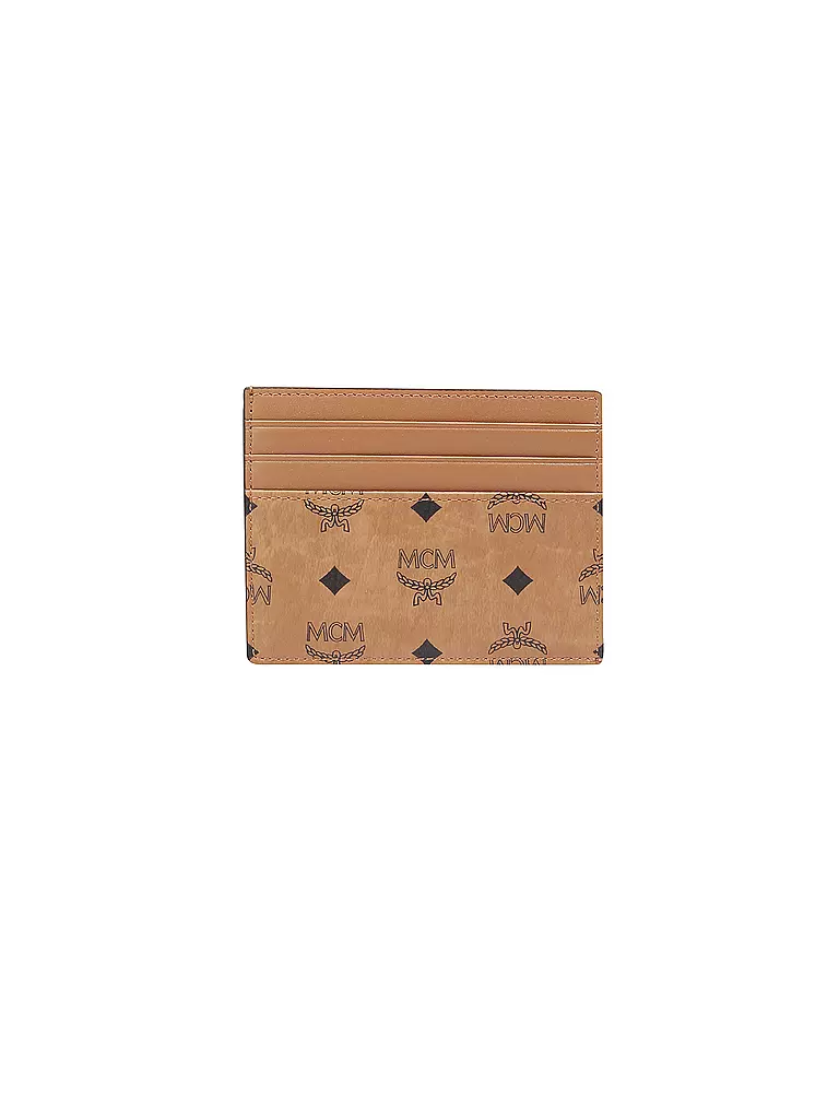 MCM | Porta badge - Porta carte Visetos Original New Card Case | Marrone