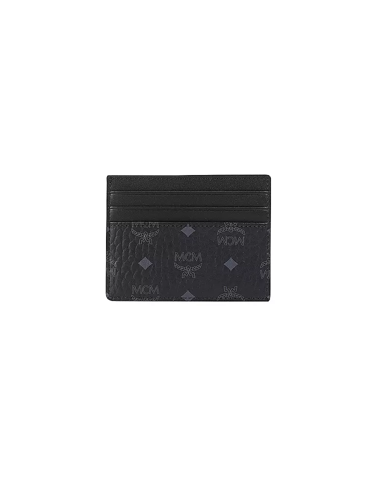 MCM | Porta badge - Porta carte Visetos Original New Card Case | Nero