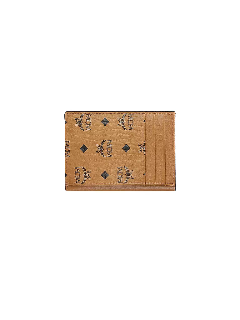 MCM | Portacarte "Visetos" | Marrone