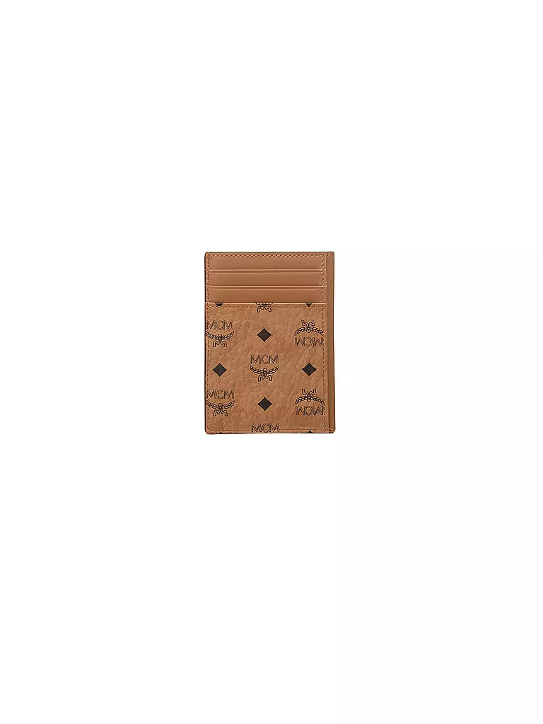 MCM | Portacarte "Visetos" | Marrone