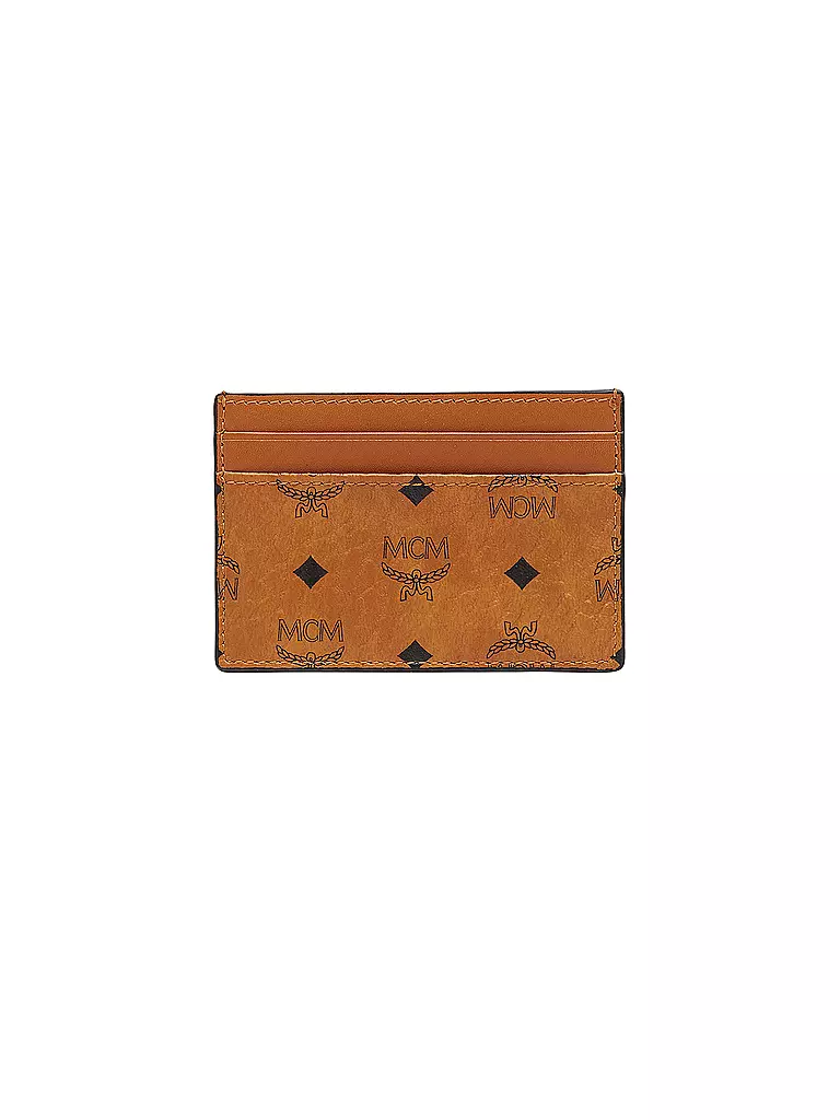 MCM | Portacarte Visetos | Marrone