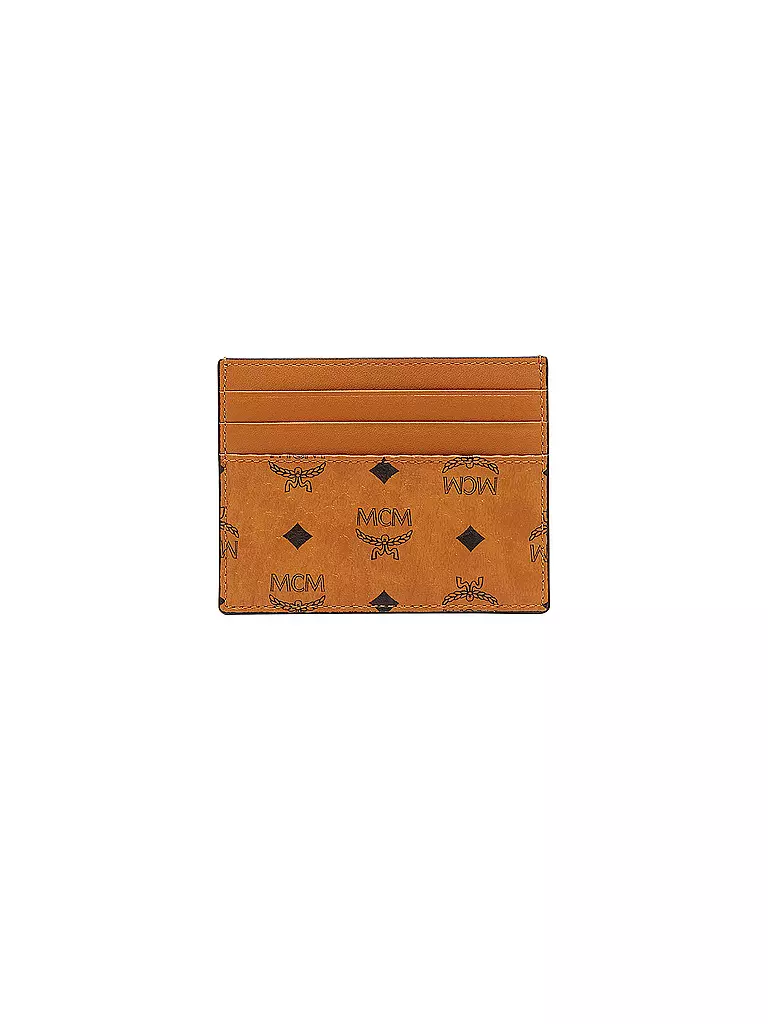 MCM | Portafoglio con clip VERITAS VISETOS Mini | Marrone