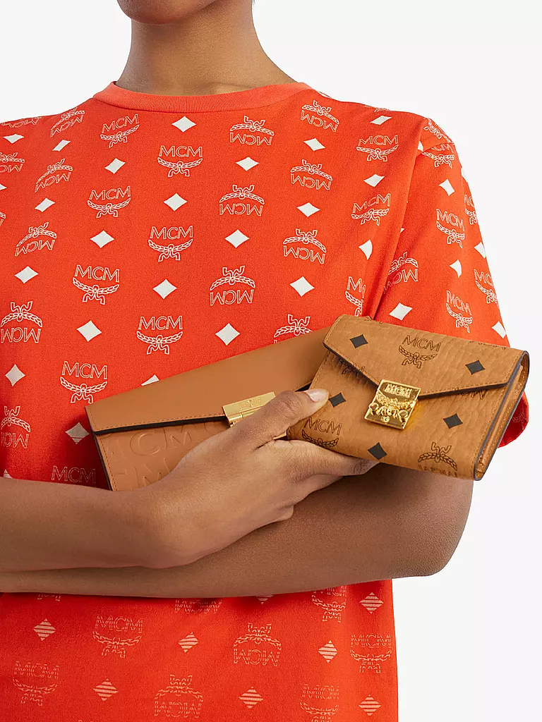 MCM | Portafoglio TRACY VISETOS Small | Marrone