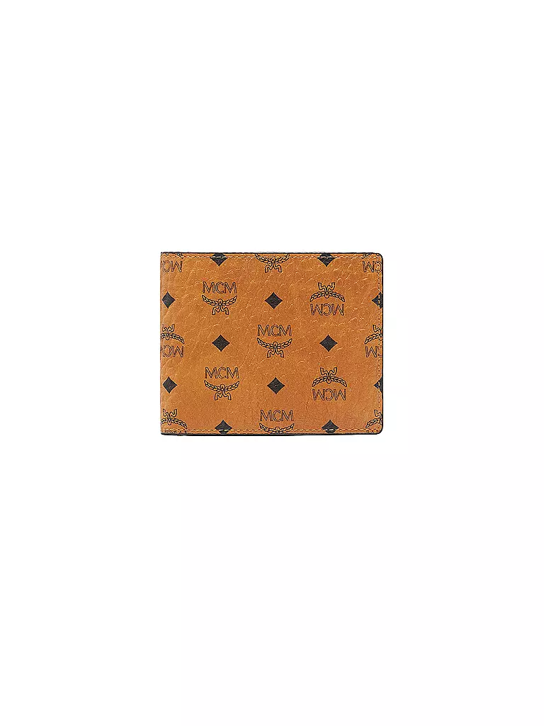 MCM | Portafoglio Visetos Original | Marrone chiaro