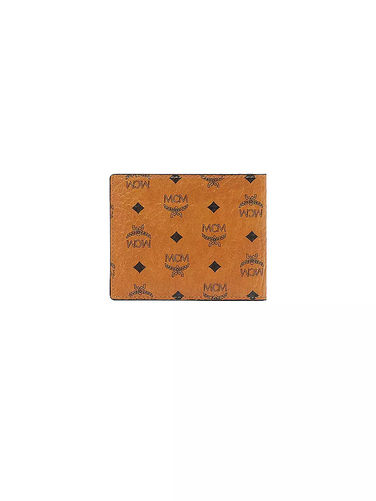 MCM | Portafoglio Visetos Original | Marrone chiaro