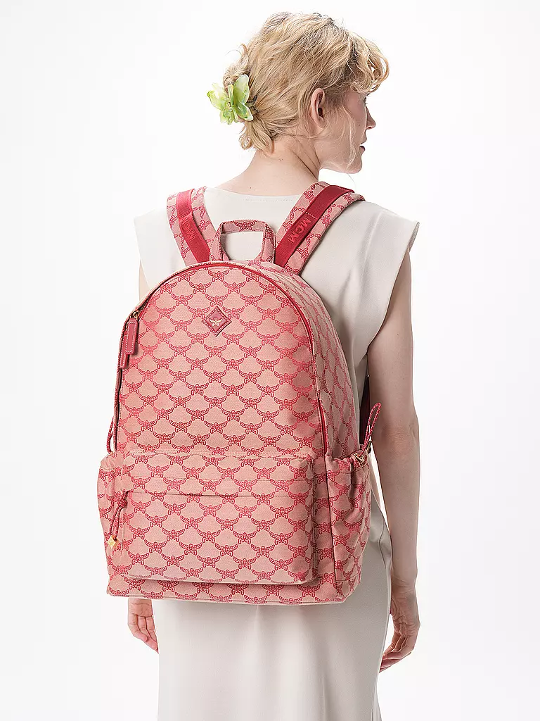 MCM | Rucksack LAURETOS VALENTINE Medium | Rosso