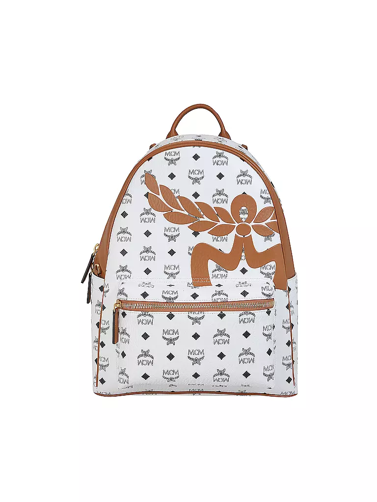 MCM | Rucksack STARK MEGA LAUREL  | Bianco