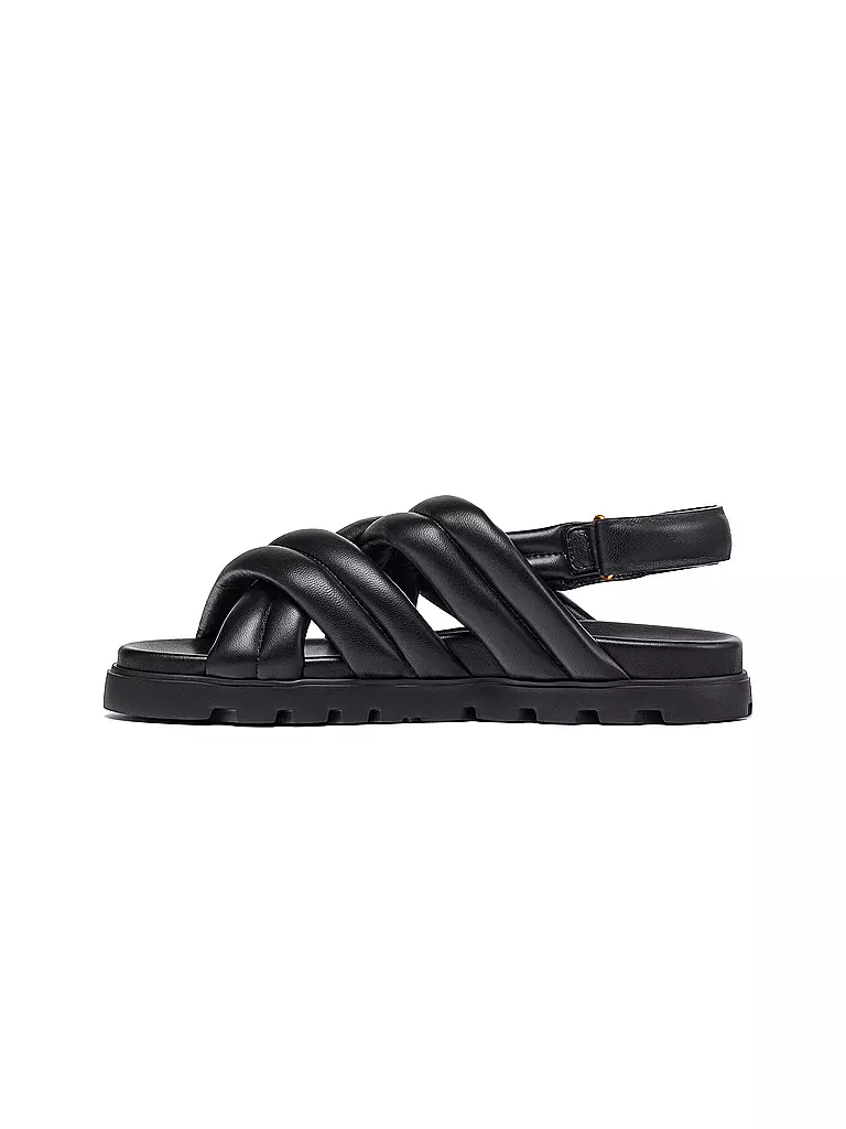 MCM | Sandali in pelle | Nero