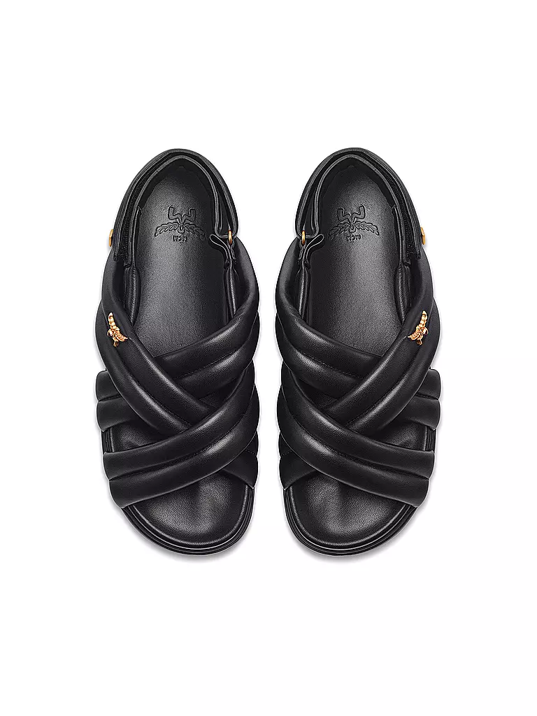 MCM | Sandali in pelle | Nero