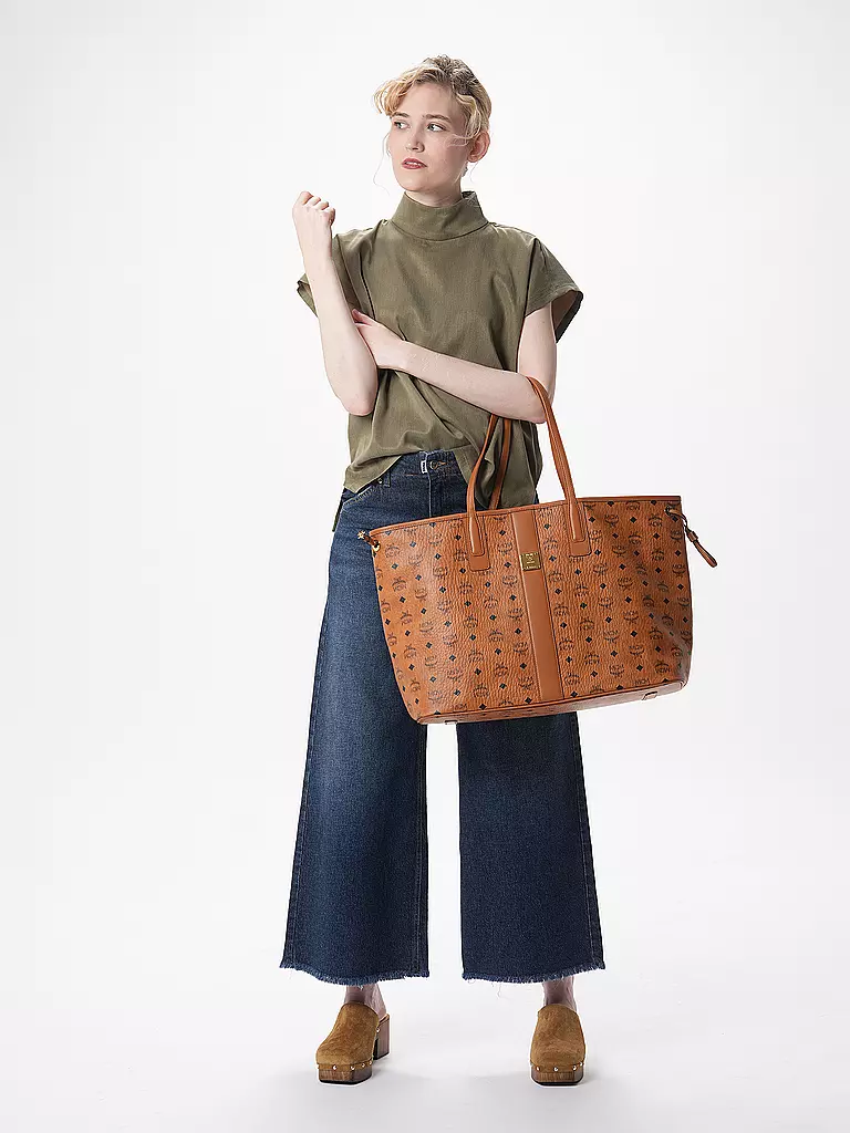 MCM | Shopper reversibile LIZ Large | Marrone