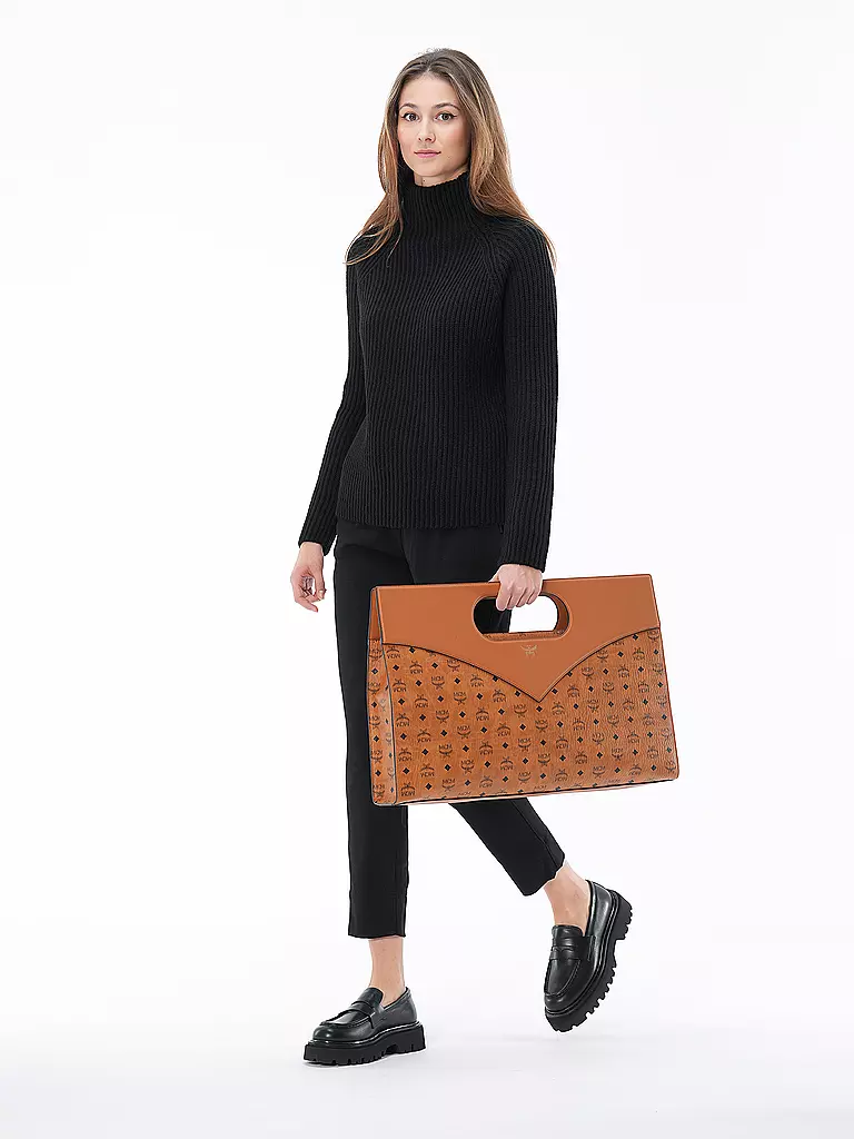 MCM | Tasche - Henkeltasche DIAMOND | Marrone