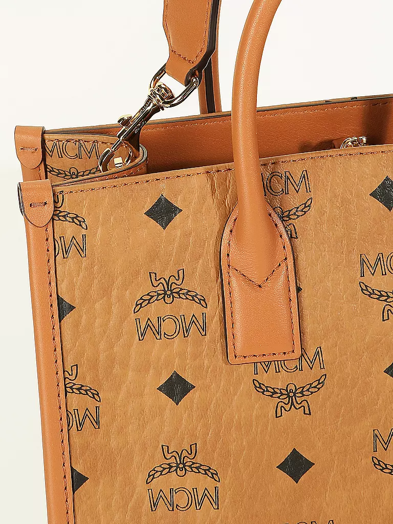 MCM | Tasche - Tote Bag MÜNCHEN SMALL | Marrone